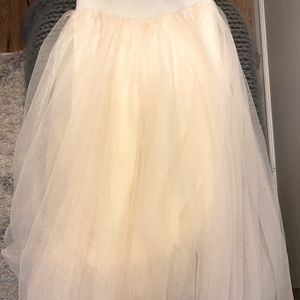 Beautiful tulle skirt